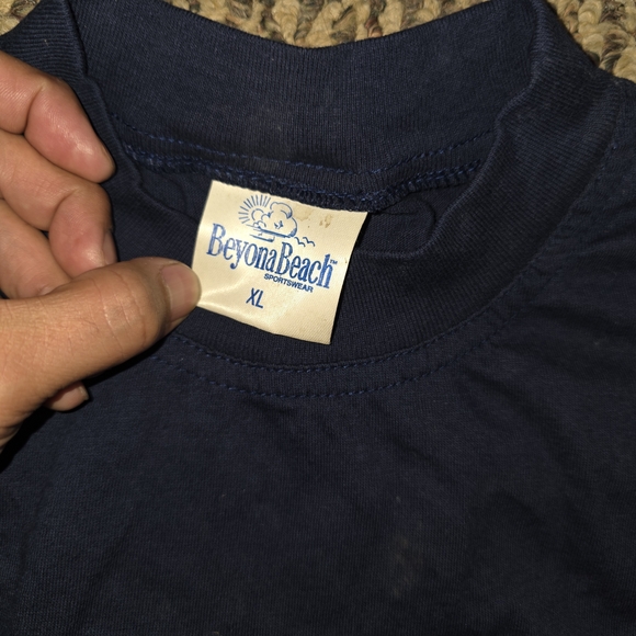 Navy Stampeders Short Sleeve Tee - Picture 3 of 4